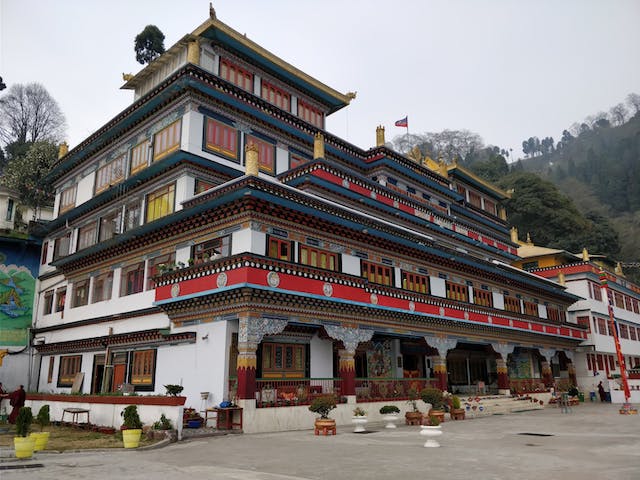Himalayan peaks and valleys