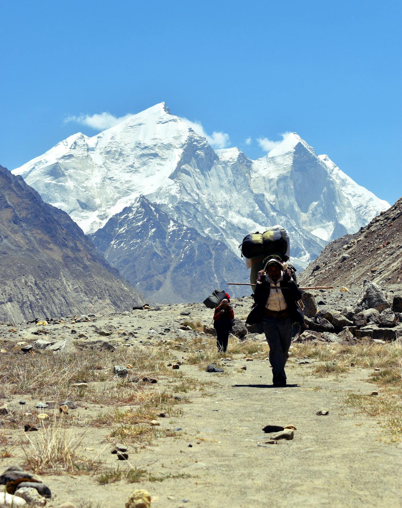 Snow-capped Himalayan peaks