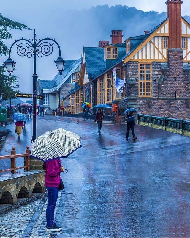 Shimla Under Clouds