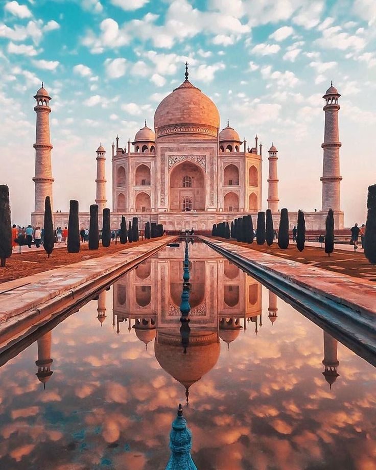 Taj Mahal at Sunrise