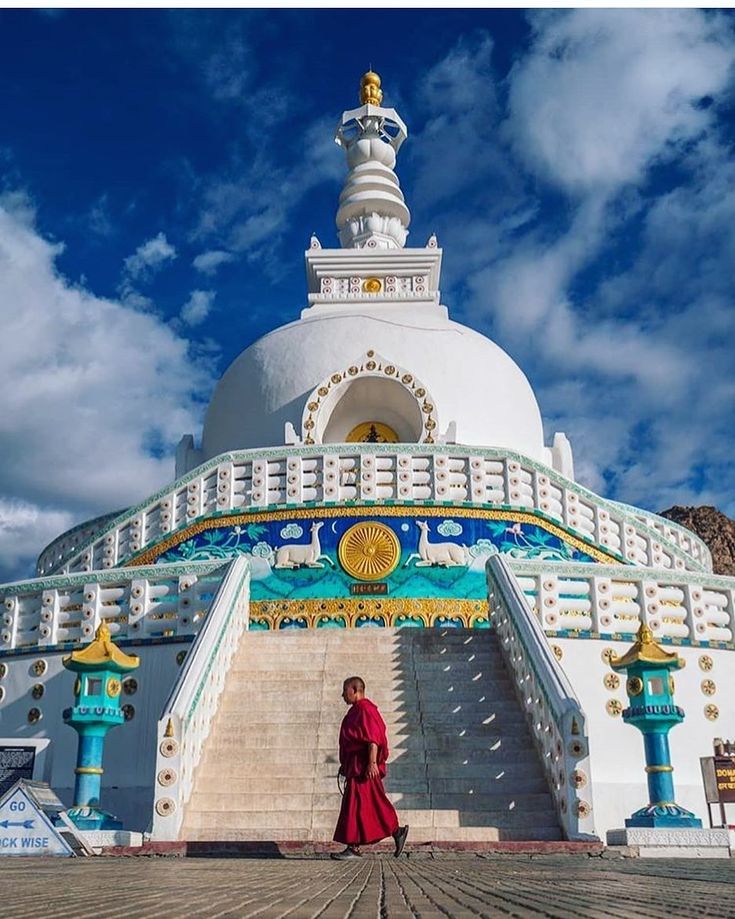 Shanti Stupa Leh